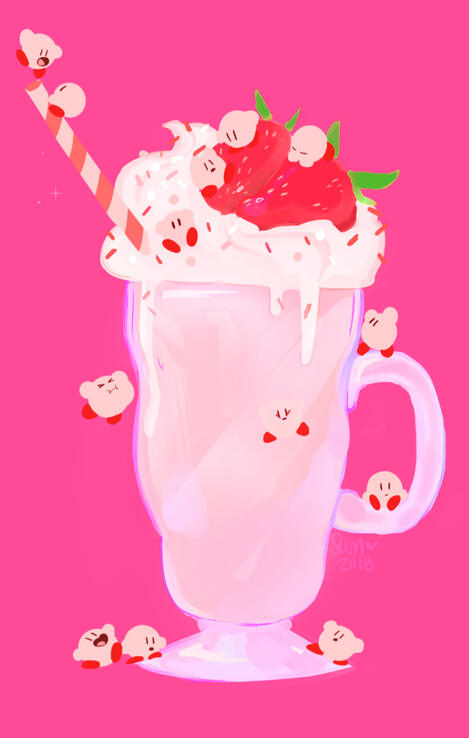 milkshake kirby